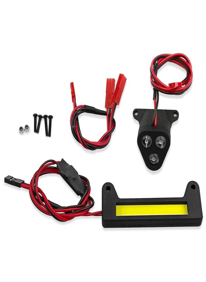 JGGZONE 1 Set RC Car LED Light Kit, RC Front & Rear LED Lights Kits for Spotlight Headlight Taillight for 1/8 ARRMA KRATON V4 V5 Upgrade Parts - Image 2